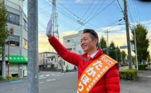 【朝霞市議選】 たかぼり亮太郎 初当選