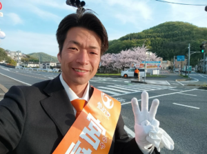 【笠岡市議選】 宮崎ひでお 初当選