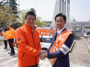 【上越市議選】 いざき博幸 初当選