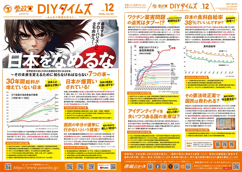 DIYタイムズ12の表紙